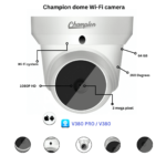 3MP WIFI IP Full Wide Dome Camera