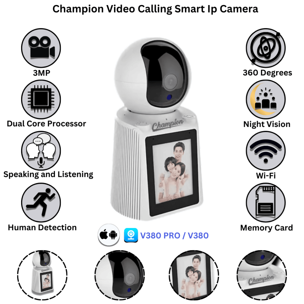 3MP Smart Video Calling Camera