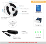 Panaromic Metal 360° Fish Eye Camera