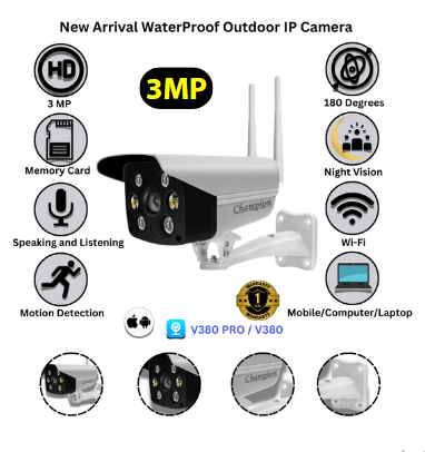 3MP Outdoor Waterproof DayNight Colour Camera