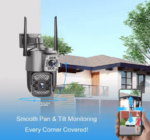 4G & Wifi Dual Lens Waterproof Camera