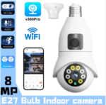 2K 6MP Dual Lens Bulb New IP Camera