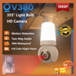 3MP Lens Bulb PTZ Long Light Camera