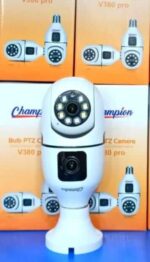 6MP Dual Lens Bulb Holder Camera